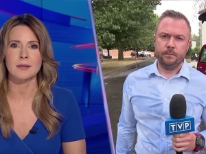 [WIDEO] Dziennikarz „Wiadomości” zaatakowany w Paryżu chwilę po zakończeniu relacji