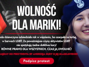 Dostała trzy lata za... usiłowanie wyrwania z ręki tęczowej torby. Dzięki Ordo Iuris jest na wolności