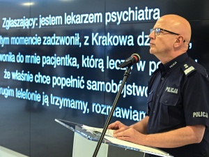 [WIDEO] Policja upublicznia rozmowę psychiatry p. Joanny z dyżurnym 112. Sytuacja nie jest winą policji