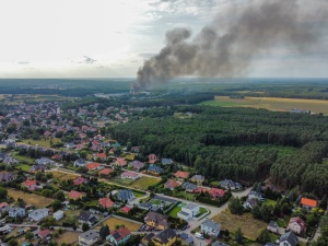Wojewoda Lubuski: Pożar w Zielonej Górze opanowany