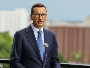 „Obrzydliwe. Kuglarz z PO - Partii Oszustów…”. Morawiecki odpowiada Tuskowi