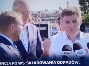 Awantura podczas konferencji prasowej. Wiceminister starł się z rzecznikiem PO [WIDEO]