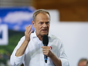 Kaczyński: Tusk jest dziś zwykłym brukselskim biurokratą na sznurku Berlina