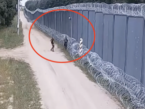 Co dzieje się na granicy? Straż Graniczna opublikowała niepokojące nagranie [WIDEO]