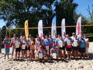 Członkowie S ze Śląska Opolskiego rozegrali turniej siatkówki plażowej