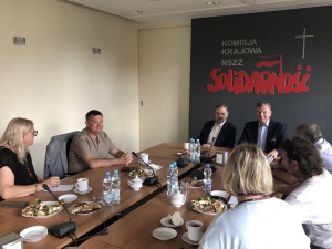 Przewodniczący Piotr Duda spotkał się z Prezydium Krajowej Sekcji Oświaty i Wychowania NSZZ „Solidarność”