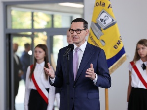 Rozpoczęcie roku szkolnego 2023. Premier Morawiecki złożył uczniom życzenia 