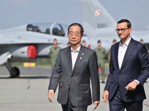 Morawiecki: Partnerstwo Polski z Koreą służy budowie jednej z najsilniejszych armii lądowych w Europie