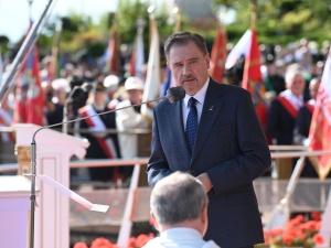 VIDEO - Całe przemówienie Piotra Dudy na Jasnej Górze