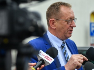 Minister Telus: Tranzyt ukraińskiego zboża odbywa się bez zakłóceń