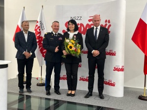 W Chełmie przyznano Odznaki Honorowe – Krzyże Krajowej Sekcji Pożarnictwa NSZZ „S”