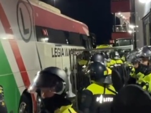 Afera w Holandii po meczu Legii. Były policjant: skandal przez duże S