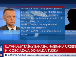 [AUDIO] TVP Info ujawnia szokujące „taśmy Banasia”: Prezes NIK spotkał się z prawnikiem Tuska. „Powiedz szefowi…”