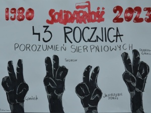Konkurs plastyczny 43 urodziny NSZZ Solidarność rozstrzygnięty