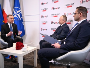 [TYLKO U NAS] Andrzej Duda: Mają szczęście, że ja jestem cały czas prezydentem
