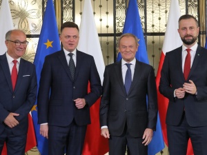 Jest oświadczenie liderów opozycji przed rozmową z prezydentem RP