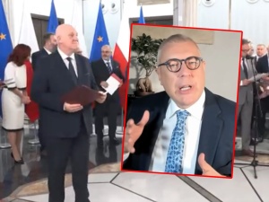 Roman Giertych wyczytany przez szefa PKW. Niezręczna cisza [WIDEO]