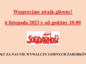 Solidarność będzie strajkować przed zakładem Mondelez w Bielanach Wrocławskich