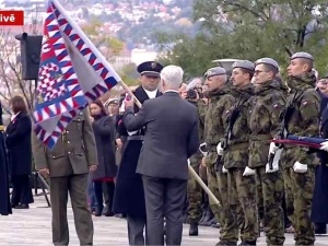 Wpadka prezydenta Czech. Wszystko się nagrało [WIDEO]