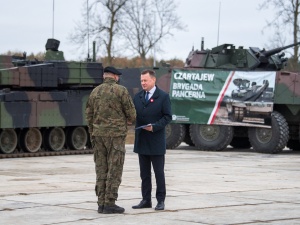 Polska utworzyła nowy batalion czołgów w pobliżu granicy z Białorusią