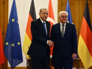 Wizyta Erdogana w Berlinie. Przy Pałacu Prezydenckim odkryto niebezpieczny przedmiot 