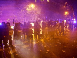 Ogromny protest w Madrycie. Policja użyła siły