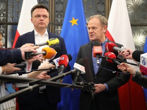 Po spotkaniu Tusk–Hołownia. Lider PO zabiera głos