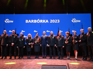 Barbórka JSW. Prezydent Andrzej Duda do górników: Dziękuję, że wybraliście ten zawód i kontynuujecie rodzinną tradycję