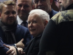 Prezes PiS przybył do siedziby PAP: „Nie zgadzam się”