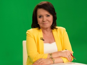 To już oficjalnie: Danuta Holecka od dziś prowadzi główne wydanie programu informacyjnego TV Republika o 19.00
