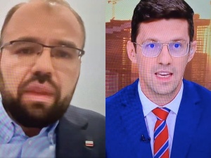 Tak poseł PiS „zniknął” z dyskusji na żywo w „neoTVP Info” [WIDEO]