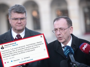 „Polska bezprawia”, „Hańba”, „Zamach stanu”. Burza w sieci po zatrzymaniu posłów Kamińskiego i Wąsika w Pałacu Prezydenckim