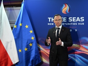 Andrzej Duda w Davos: Nowa władza już dopuściła się całego szeregu naruszeń konstytucji