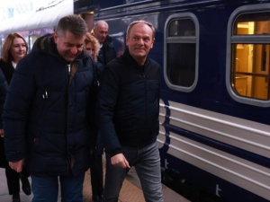 Tusk w Kijowie. Spotka się ze Szmyhalem i Zełenskim