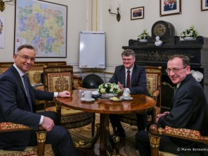 Spotkanie prezydenta z Kamińskim i Wąsikiem. Opublikowano zdjęcia
