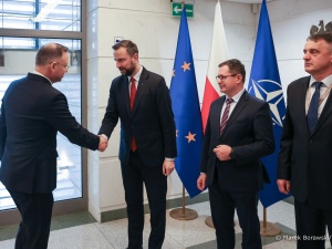 Trwa spotkanie Prezydenta RP z Ministrem Obrony Narodowej