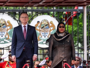 Andrzej Duda w Tanzanii. To pierwsza wizyta głowy polskiego państwa w tym kraju