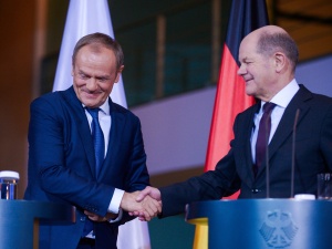 Tusk po spotkaniu z Scholzem: Historia okazała się okrutna i zaskakująca