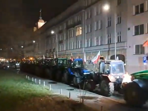 Wrocław zablokowany. W mieście pojawiły się tłumy protestujących rolników 