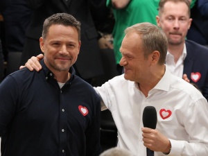 Konwencja KO. Tobiasz Bocheński: Długie kazanie pastora Tuska, później pułkownik Trzaskowski zagrzewał do boju