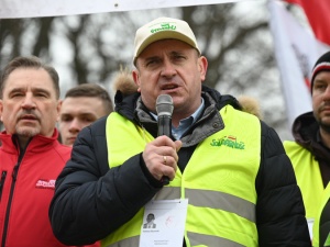 Tomasz Obszański, szef S RI: Jesteśmy tu razem, nie tylko w imieniu rolników, ale wszystkich Polaków