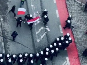 „Jak ZOMO”. Oburzenie po nagraniu z protestu rolników