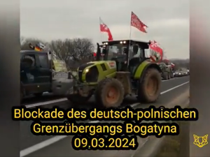 Polscy, niemieccy i czescy rolnicy demonstrowali wspólnie przeciwko Zielonemu Ładowi [WIDEO]