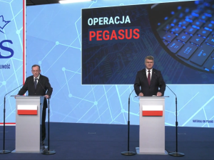 Kamiński i Wąsik odpowiedzieli na oskarżenia PO dotyczące Pegasusa