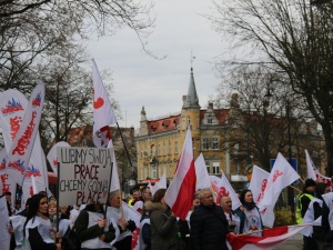 Ulicami Nowej Soli przeszedł Marsz Solidarności 