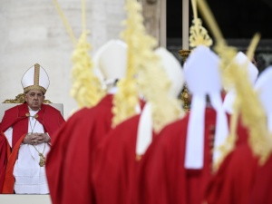 Papież przewodniczył Mszy św. w Niedzielę Palmową 