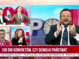 Kompromitacja posła Hołowni w programie na żywo