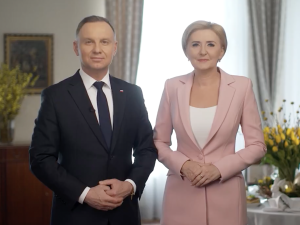 Wesołego Alleluja. Wielkanocne życzenia od pary prezydenckiej