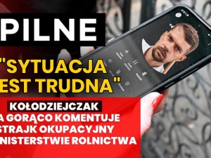 Co się dzieje w ministerstwie rolnictwa? Kołodziejczak: „A co? Pracujemy…”