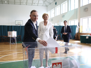 To jest ważne dla naszej przyszłości. Prezydent Andrzej Duda zagłosował w wyborach samorządowych
